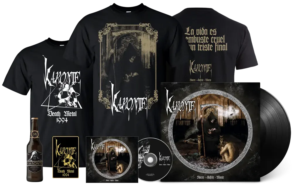 KARONTE - Nacer sufrir, morir. Nuevo disco a la venta